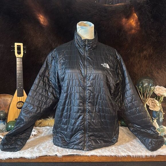 THE NORTH FACE thin puffer jacket M (6010) - Picture 1 of 6